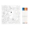 12 Pack: Unicorn Coloring Board Kit by Creatology™